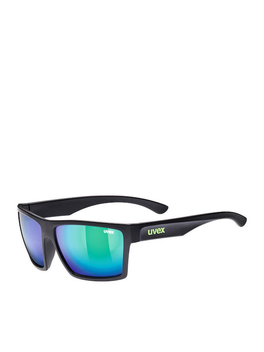Uvex Men's Sunglasses with Black Plastic Frame ...