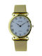 Intima Moda Women's Watch with Gold Metal Bracelet