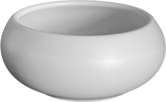 Prestige Serving Bowl Round made of Porcelain White with Diameter 10cm 6pcs