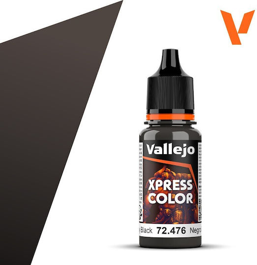 Acrylicos Vallejo Χρώμα Μοντελισμού Greasy Black 18ml