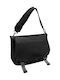 Leather Women's Handbag Crossbody Shoulder Black