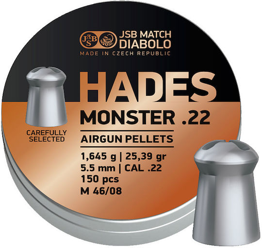JSB Match Diabolo Hades Monster Pellets Airgun 5.5mm 150pcs
