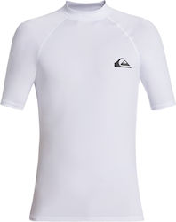 Quiksilver Everyday Αντηλιακή Μπλούζα White Quiksilver Everyday Αντηλιακή Μπλούζα White