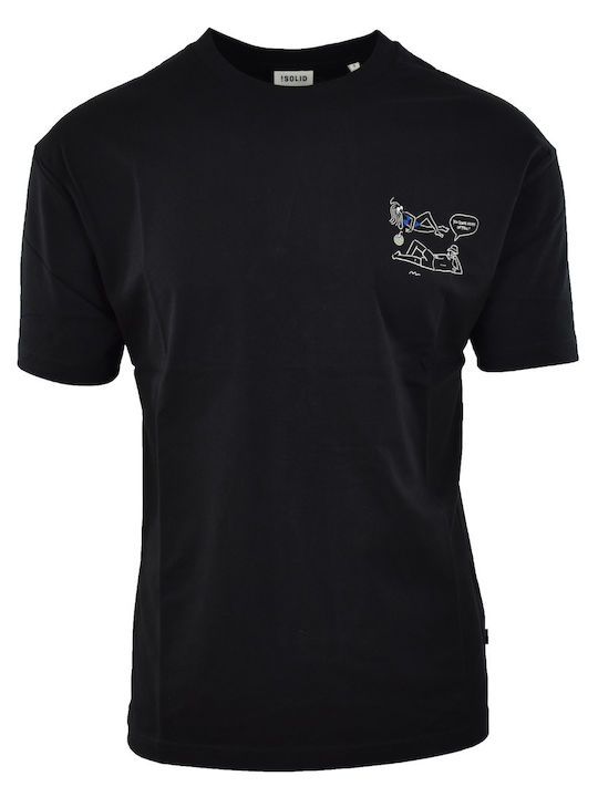 Solid T-shirt Black