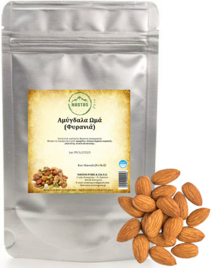 Nostos Pure Αμύγδαλα Ωμά Ψίχα Χωρίς Αλάτι 1000gr