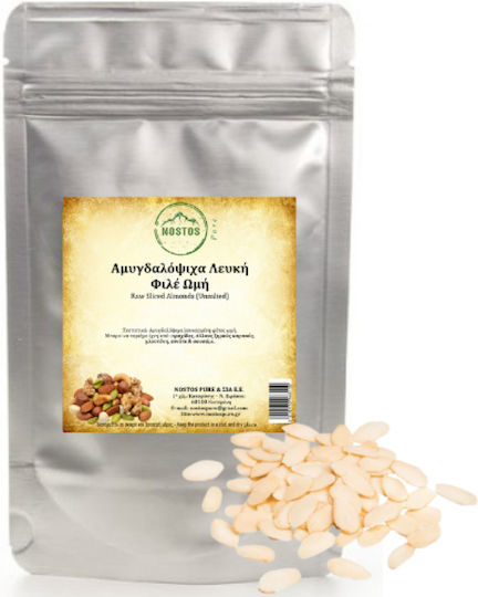 Nostos Pure Αμύγδαλα Ωμά Φιλέ Χωρίς Αλάτι 250gr