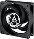 Arctic P8 Max Case Fan 80mm (5000rpm / 40cfm) Χωρίς Led Φωτισμό και Σύνδεση 4-Pin PWM