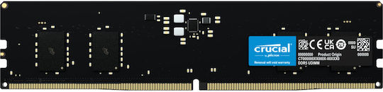 Crucial 8GB DDR5 RAM cu Viteză 5600 pentru Desktop (CT8G56C46U5