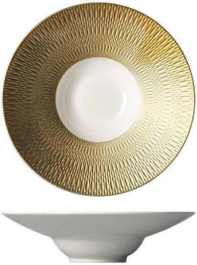 Prestige Teller Suppe aus Porzellan Weiß mit Durchmesser 27cm