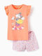 Zippy Kinder Schlafanzug Sommer Coral