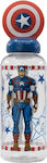 Stor Kids Water Bottle Avengers Plastic 560ml