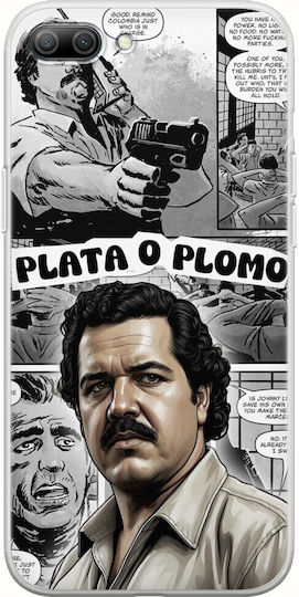Tv Quotes - Pablo Escobar Huawei Back Cover Silicon Multicolor (Honor 10)
