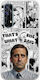 Tv Quotes - Michael Scott Back Cover Silicone Multicolour (Realme 7)