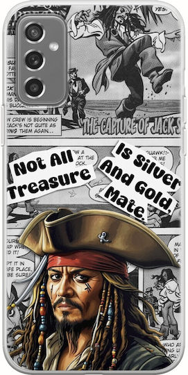 Tv Quotes - Jack Sparrow Back Cover Silicone Multicolour (Galaxy M13)