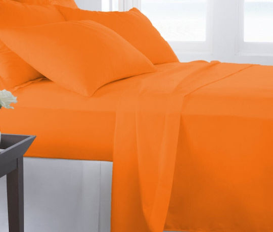MayHome Duvet Set Single 160x240cm Orange 2pcs 350 GSMGsm