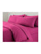 MayHome Bettdecken-Set Einzelbett 160x240cm Fuchsia 2Stück 350 GSMGsm