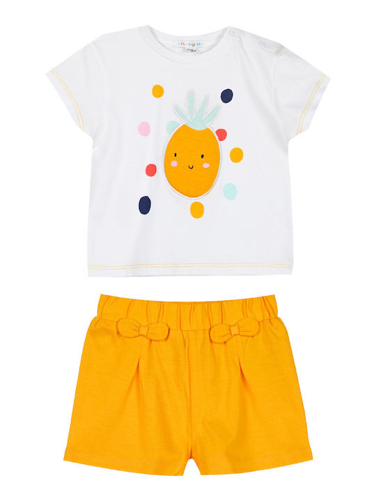 Energiers Kids Set With Yellow Shorts 2 Pieces