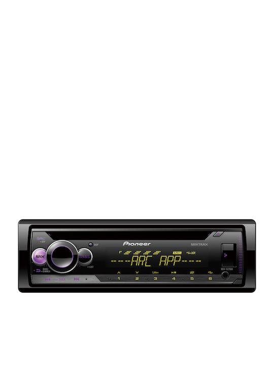 Pioneer Ηχοσύστημα Αυτοκινήτου 1DIN (USB/CD) με Αποσπώμενη Πρόσοψη