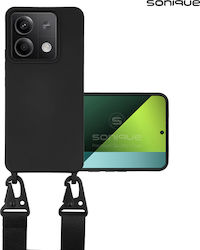 Sonique Strap Back Cover Σιλικόνης 0.5mm με Λου...