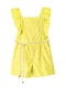 Kids' Fabric Jumpsuit Shorts/Bermudas Yellow