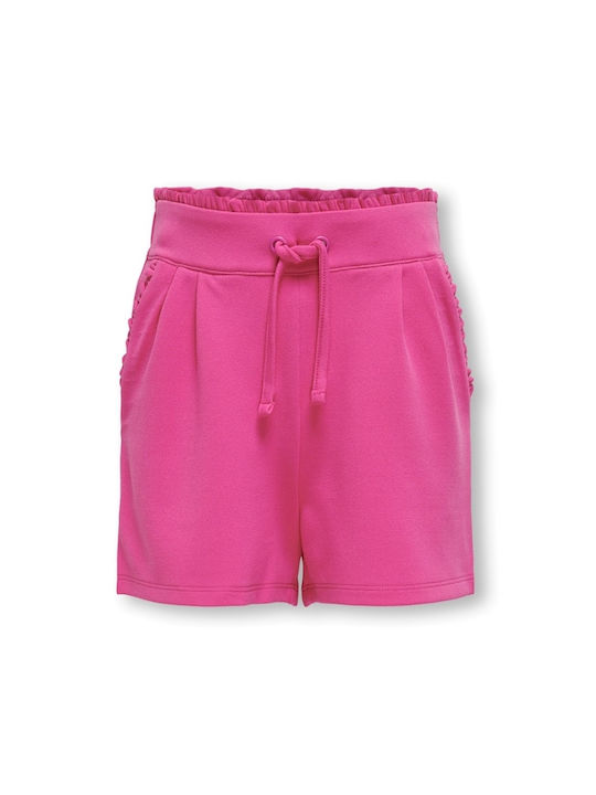 Kids Only Kinder Shorts/Bermudas Stoff Fuchsie