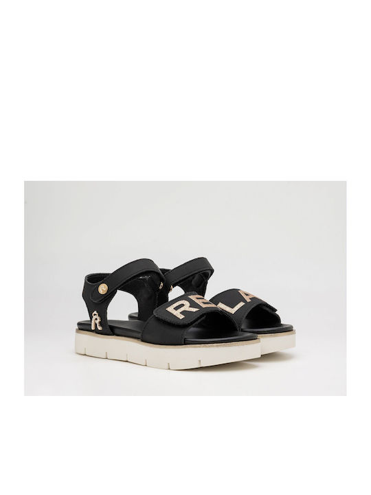 Replay Kinder Sandalen Schwarz