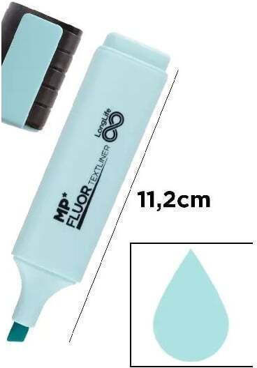Madrid Papel Маркер за Подчертаване Turquoise Pastel