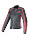 Alpinestars Stella Dyno Women's Motorcycle Jacket Leather 4 Seasons Black/Red