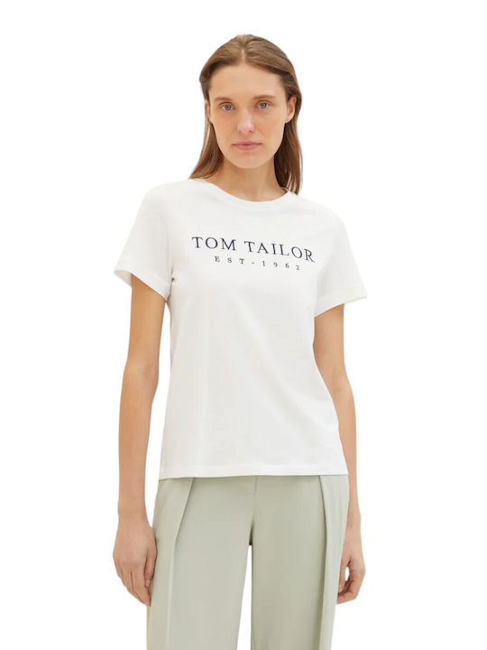 Tom Tailor Women's T-shirt White