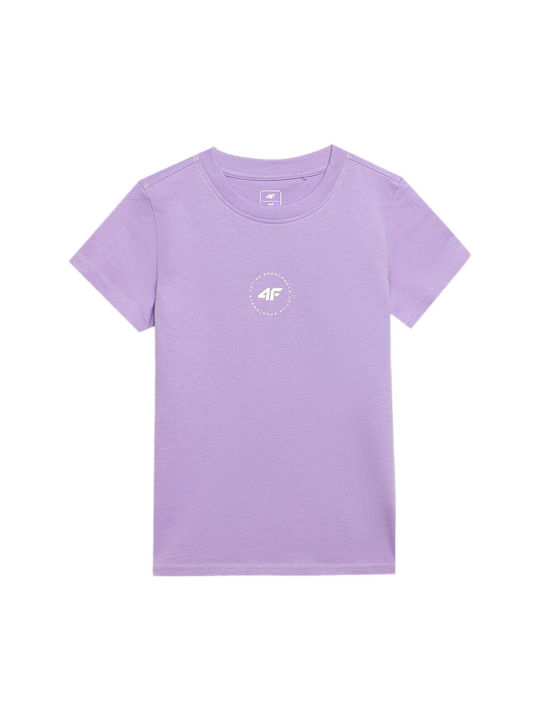 4F Kids T-shirt Lilac