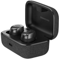 Sennheiser Momentum True Wireless 4 In-ear Bluetooth Handsfree Ακουστικά με Θήκη Φόρτισης Black Graphite