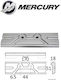 Mercury Boat Hull Anode