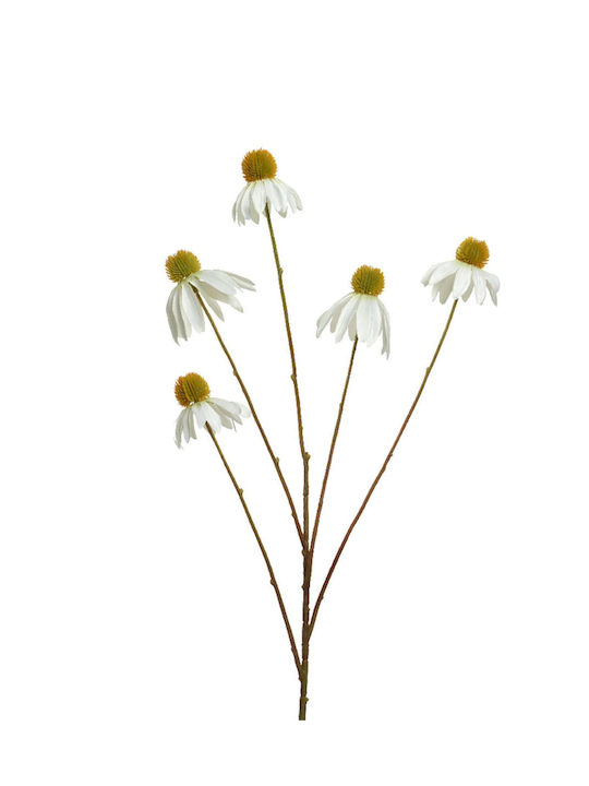 Kaemingk Artificial Decorative Branch Daisy White 1pcs