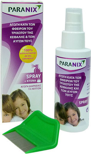 Paranix Paranix Αντιφθειρικό Λοσιόν & Χτενάκι σε Spray για Παιδιά 100ml