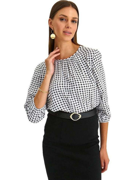 Top Secret Blouse White