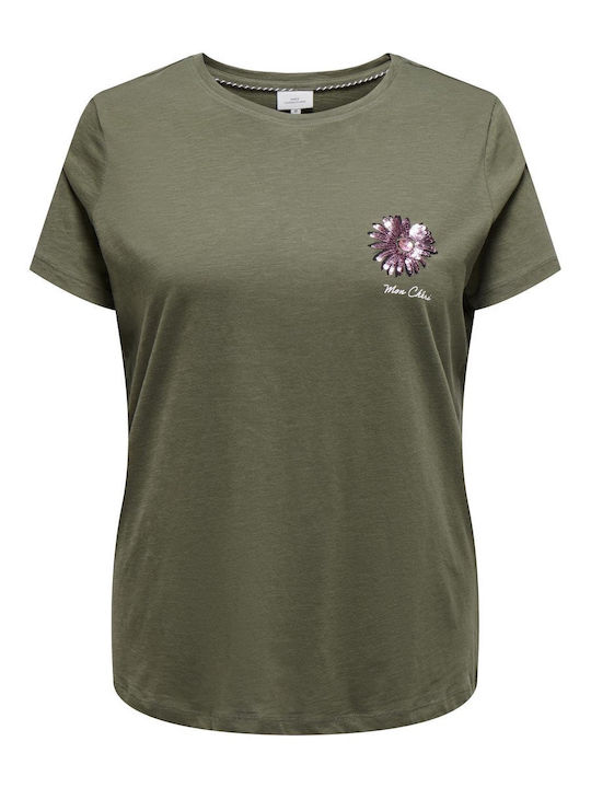 Only Women's T-shirt Green