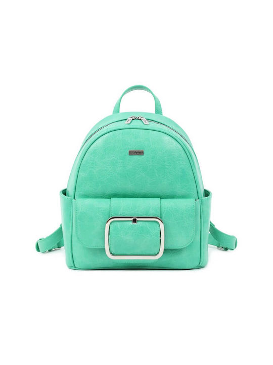 Doca Damen Tasche Rucksack Türkis