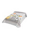 Belpla Blanket Spanish Cot Velvet Gray Grey 110x140cm