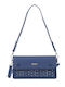 Doca Damen Tasche Schulter Blau