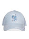 Difuzed Kids' Jockey Fabric Hat Yugioh Blue Eyes Toon Dragon Light Blue