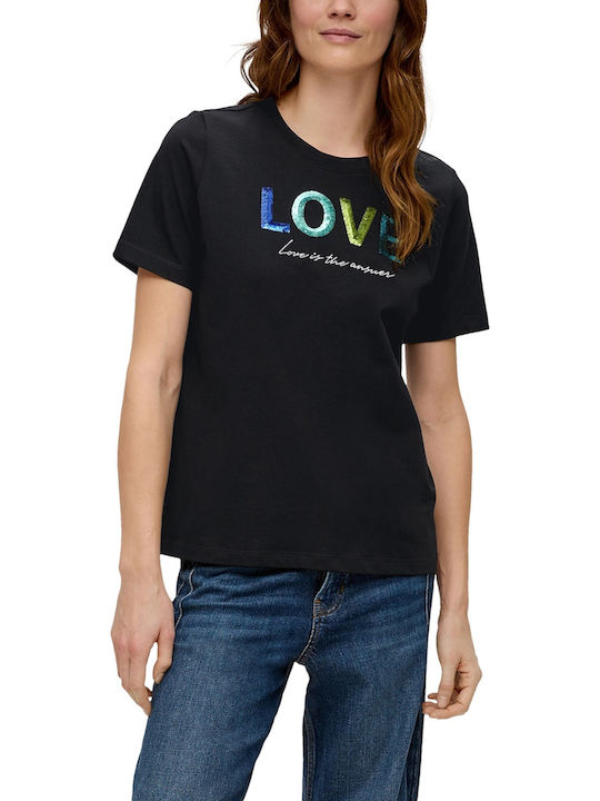 S.Oliver Women's T-shirt Black