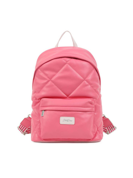 Doca Damen Tasche Rucksack Rosa