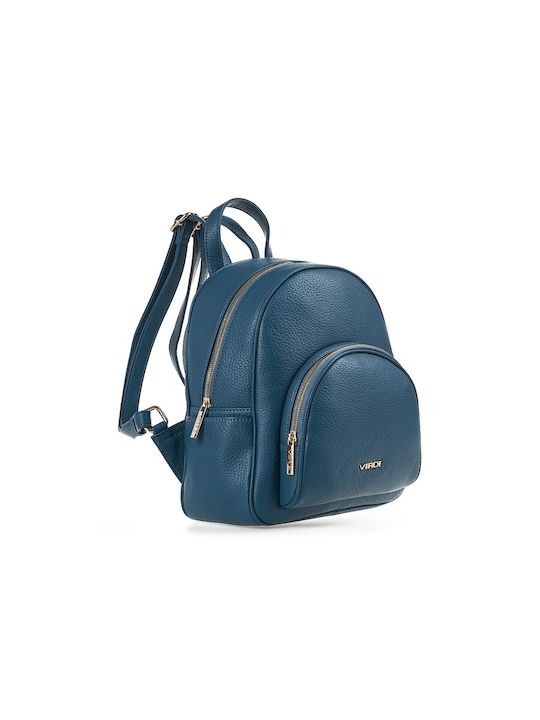 Verde Damen Tasche Rucksack Blau