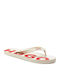 Arvel Men's Flip Flops White