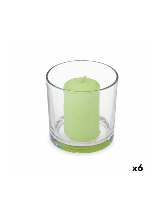 Acorde Scented Candle Jar with Scent Jasmine Green 10x10cm 1pcs