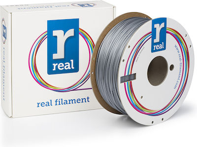 Real PLA 3D Printer Filament 1.75mm Γκρι 1kg