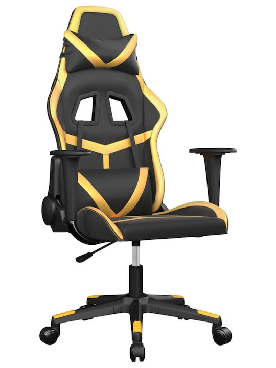 vidaXL 3143667 Καρέκλα Gaming Δερματίνης Μαύρο ...