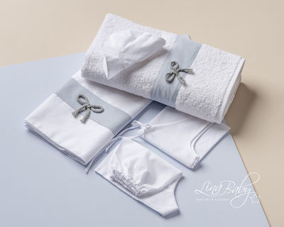 Christening Oilcloths Set White