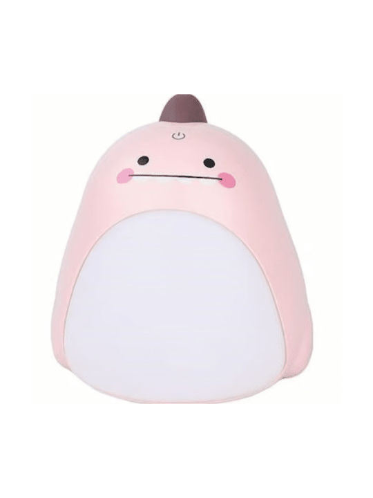 Led Kids Decorative Lamp Pink 12x10.3cm