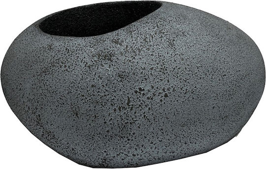 Espiel Übertopf Polyresin Gray 91x91x40εκ.